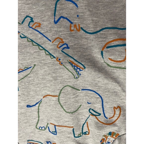 NEW! NWT Carter’s Baby Boy Animals Cotton Footed Pajamas Sleeper, Size 3 months - Picture 2 of 8